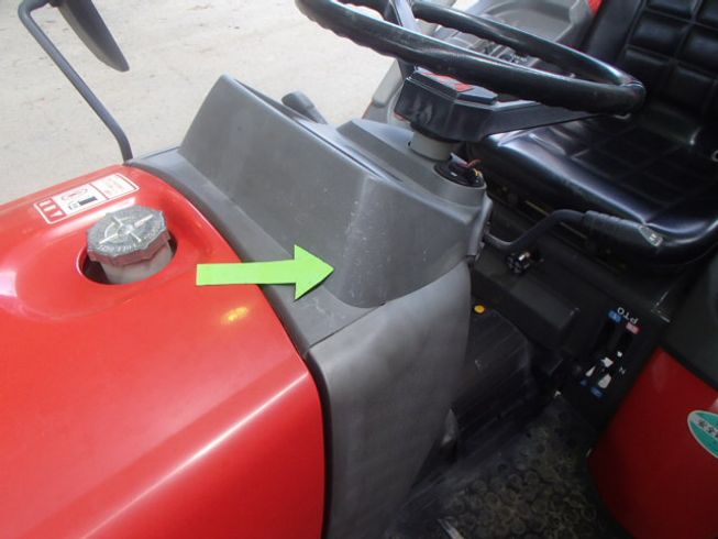 トラクター  AF-16 新品ハンマーナイフモアMK135付   写真８